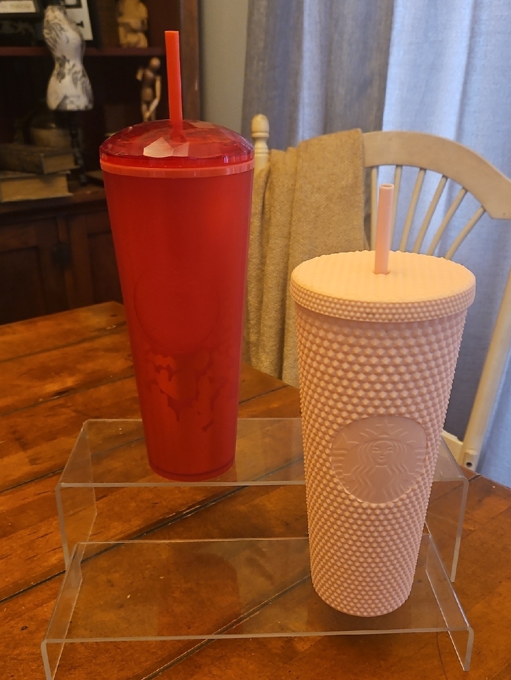 (2) STARBUCKS TUMBLERS